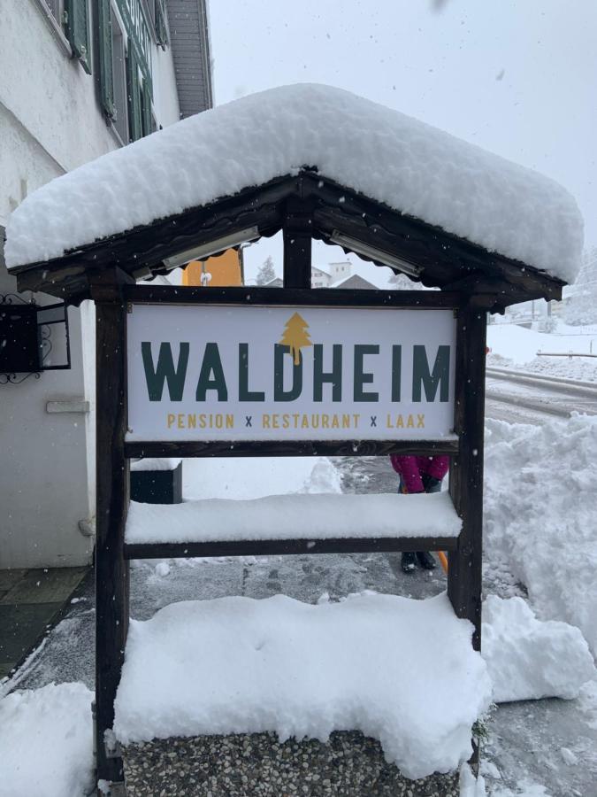 Waldheim Pension Laax Wohnung Kültér fotó